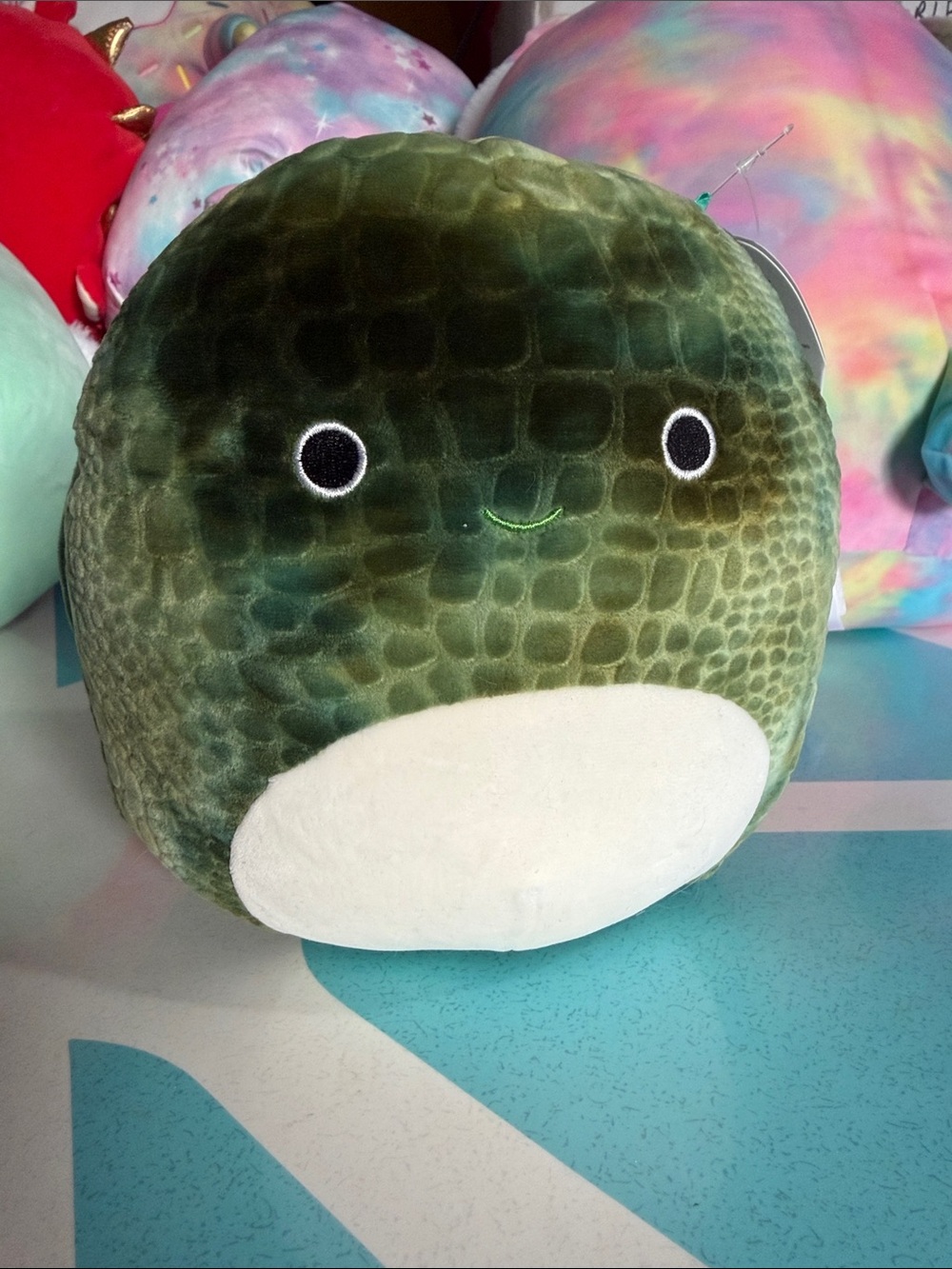Plush Green Turtle Vinny the Turtle 8” Squishmallow - NWT